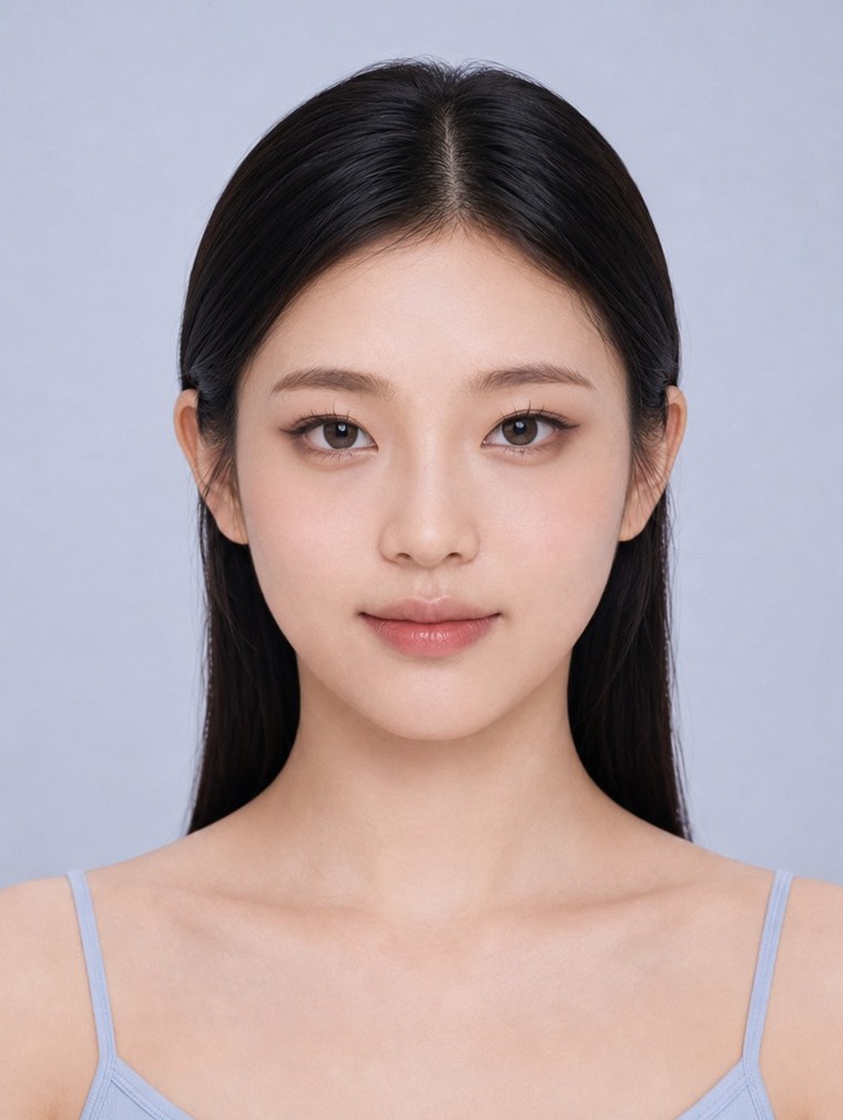 고양이상 눈을 얹은 결과