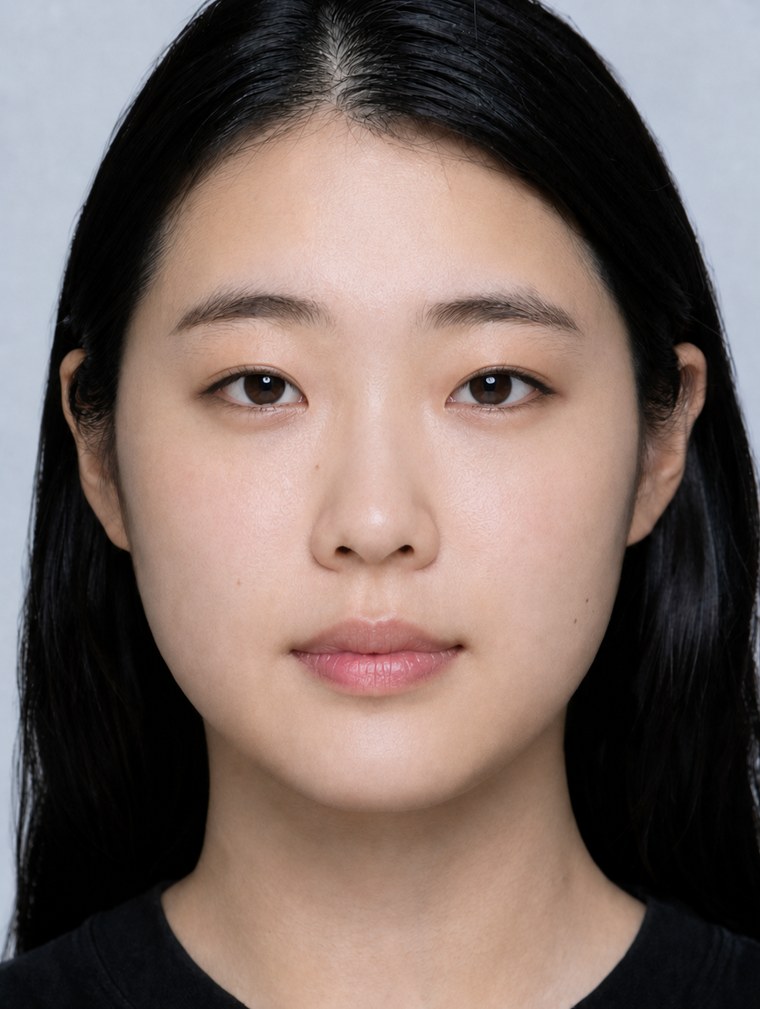 정석미인상 — 균형이 잡힌 표준형입니다.
